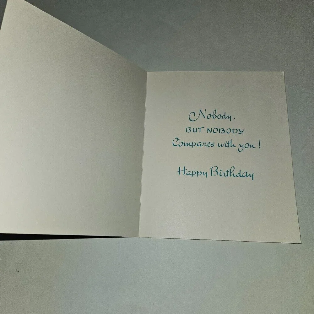 3 VTG Happy Birthday Greeting Cards Lot Floral Lake Birds Puppies NEVER USED